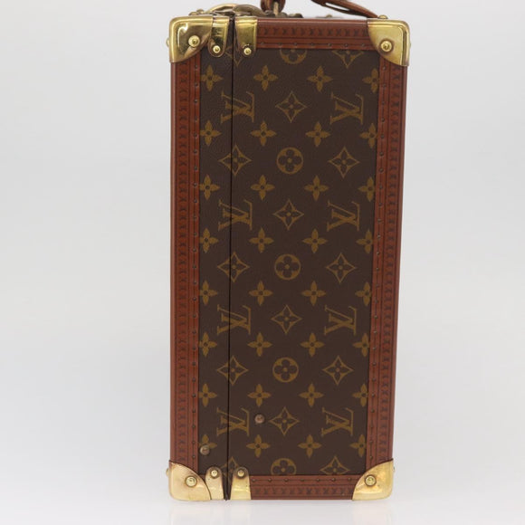 LOUIS VUITTON Monogram Bisten 50 Trunk M21328 LV Auth fm5300