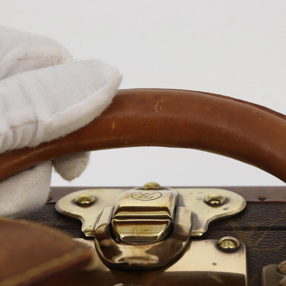 LOUIS VUITTON Monogram Bisten 50 Trunk M21328 LV Auth fm5300