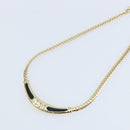 Christian Dior Necklace metal Gold Auth fm5301-4