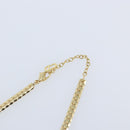 Christian Dior Necklace metal Gold Auth fm5301-6