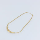 Christian Dior Necklace metal Gold Auth fm5301-7