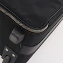 PRADA Carry Case Trunk Nylon Black Silver Auth fm5302-17