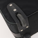PRADA Carry Case Trunk Nylon Black Silver Auth fm5302-20