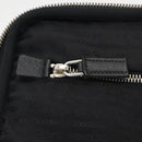 PRADA Carry Case Trunk Nylon Black Silver Auth fm5302-26
