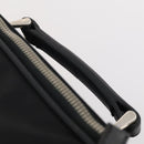 PRADA Carry Case Trunk Nylon Black Silver Auth fm5302-14