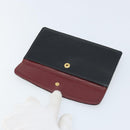 CHANEL Matelasse Pouch Lamb Skin Black CC Auth fm5306-9
