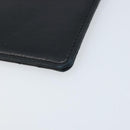 CHANEL Matelasse Pouch Lamb Skin Black CC Auth fm5306-7
