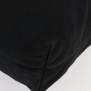 FENDI Tote Bag Nylon Black Silver Auth fm5308-9