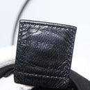 FENDI Tote Bag Nylon Black Silver Auth fm5308-12