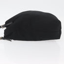 FENDI Tote Bag Nylon Black Silver Auth fm5308-4