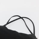 FENDI Tote Bag Nylon Black Silver Auth fm5308-8