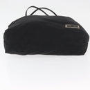 FENDI Tote Bag Nylon Black Silver Auth fm5308-5