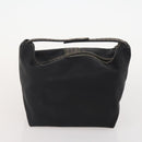 FENDI Pecan Canvas Zucchino Canvas Hand Bag 3 Set Brown Black Navy Auth fm5309-10