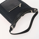 GUCCI GG Canvas Shoulder Bag Nylon Leather 3 Set Black Auth fm5310-5