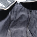 GUCCI GG implementation Shoulder Bag PVC Black Silver 211107 Auth fm5312A-19