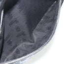 GUCCI GG implementation Shoulder Bag PVC Black Silver 211107 Auth fm5312A-22