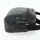 GUCCI GG implementation Shoulder Bag PVC Black Silver 211107 Auth fm5312A-5