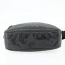 GUCCI GG implementation Shoulder Bag PVC Black Silver 211107 Auth fm5312A-9
