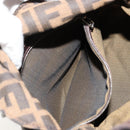 FENDI Zucca Canvas Mamma Baguette Bag Black Brown 222826426 Auth fm5313A-11