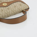 Christian Dior Honeycomb Canvas Bag PVC Beige Gold 000 109 0122 Auth fm5314A-7