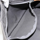 HERMES Fourre ToutPM Hand Bag Cotton Gray Silver Auth fm5317-19