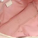 GUCCI GG Canvas Tote Bag Pink Silver 145810 Auth fm5322-11