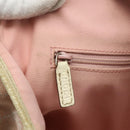 GUCCI GG Canvas Tote Bag Pink Silver 145810 Auth fm5322-20