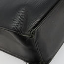 LOUIS VUITTON Epi Sac Plat PM Hand Bag Black M58658 LV Auth fm5328-17