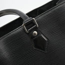 LOUIS VUITTON Epi Sac Plat PM Hand Bag Black M58658 LV Auth fm5328-18