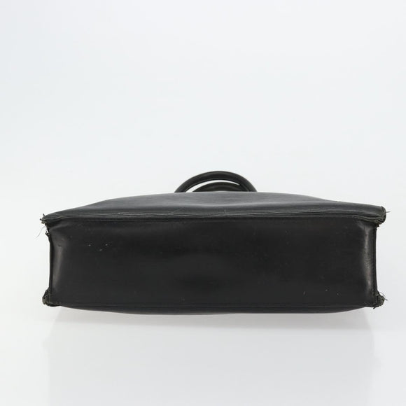 LOUIS VUITTON Epi Sac Plat PM Hand Bag Black M58658 LV Auth fm5328