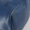 LOUIS VUITTON Epi Keepall 50 Boston Bag Blue M42965 LV Auth fm5329-12