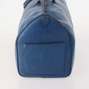 LOUIS VUITTON Epi Keepall 50 Boston Bag Blue M42965 LV Auth fm5329-4