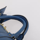LOUIS VUITTON Epi Keepall 50 Boston Bag Blue M42965 LV Auth fm5329-8
