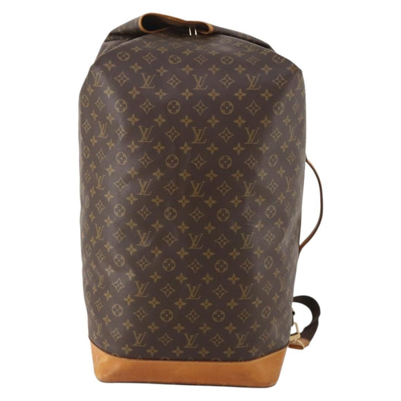 LOUIS VUITTON Monogram Sac Marine Shoulder Bag M41235 LV Auth fm5330A