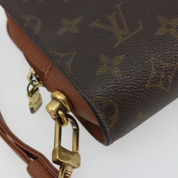 LOUIS VUITTON Monogram Orsay Clutch Bag M51790 LV Auth fm5332