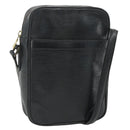 LOUIS VUITTON Epi Danube Schoudertas Zwart M45632 LV Auth fm5334-1