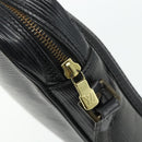 LOUIS VUITTON Epi Danube Schoudertas Zwart M45632 LV Auth fm5334-10