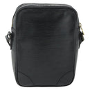 LOUIS VUITTON Epi Danube Schoudertas Zwart M45632 LV Auth fm5334-2