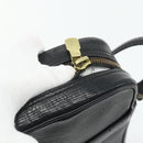 LOUIS VUITTON Epi Danube Schoudertas Zwart M45632 LV Auth fm5334-7