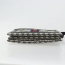 GUCCI GG Supreme Sherry Line Shoulder Bag PVC Navy Gold 41 02 013 Auth fm5338-5