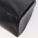 LOEWE Hand Bag Leather 2way Black Gold Auth fm5339-18