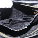 LOEWE Hand Bag Leather 2way Black Gold Auth fm5339-12