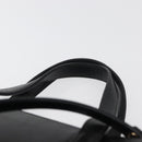 LOEWE Hand Bag Leather 2way Black Gold Auth fm5339-14