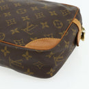 LOUIS VUITTON Monogram Compiegne 28 Clutch Bag M51845 LV Auth fm5342-15