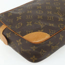 LOUIS VUITTON Monogram Compiegne 28 Clutch Bag M51845 LV Auth fm5342-16