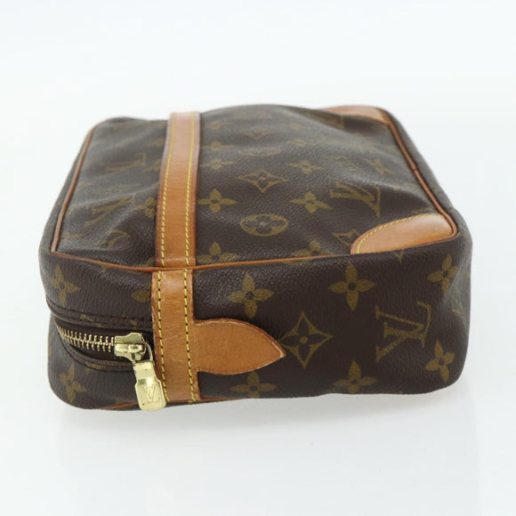LOUIS VUITTON Monogram Compiegne 28 Clutch Bag M51845 LV Auth fm5342