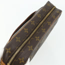 LOUIS VUITTON Monogram Compiegne 28 Clutch Bag M51845 LV Auth fm5342-5