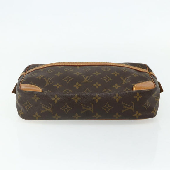 LOUIS VUITTON Monogram Compiegne 28 Clutch Bag M51845 LV Auth fm5342