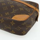 LOUIS VUITTON Monogram Compiegne 28 Clutch Bag M51845 LV Auth fm5342-7