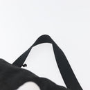 PRADA Purse Shoulder Bag Nylon Black Silver Auth fm5344-8